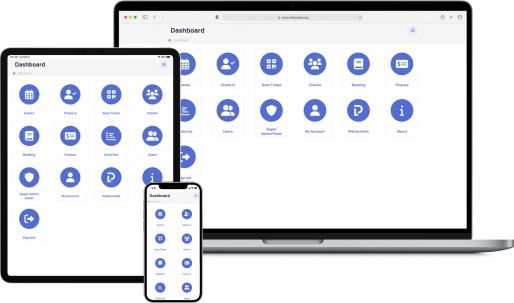 Events & Ticketing App: Home Screen