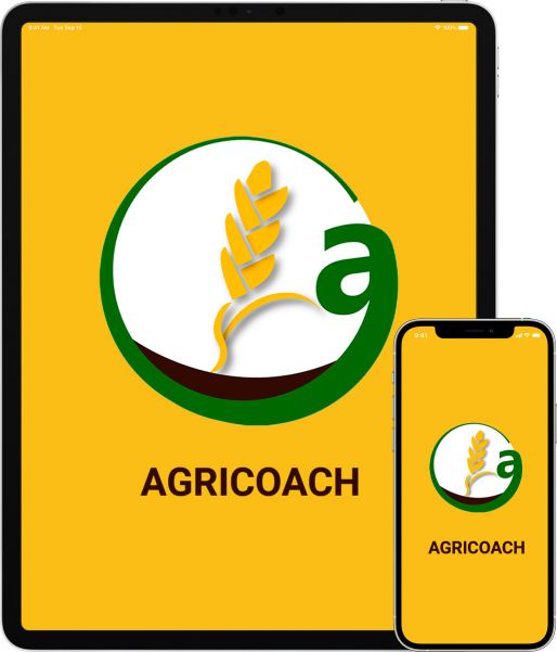 Agricoach app start screen
