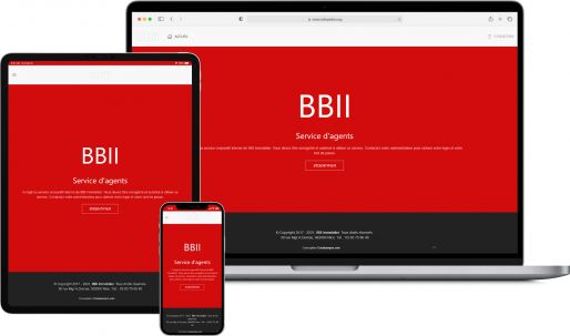 BBII contract management application start screen